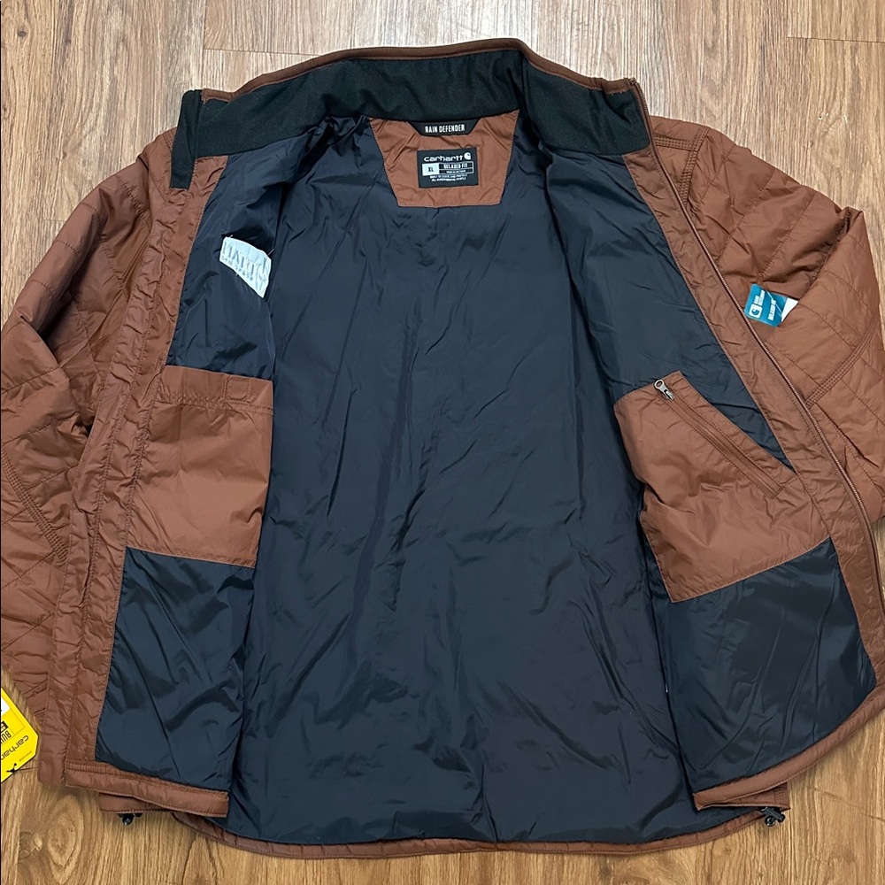 NWT Carhartt Rain Defender Insulated Jacket - Picture 4 of 7